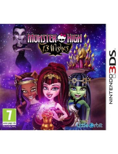 3ds Monster High 13 Souhaits