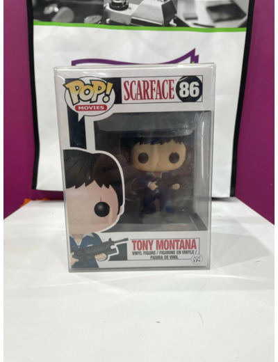 Figurine Funko! Pop - Scarface n°86 - Tony Montana (03408)
