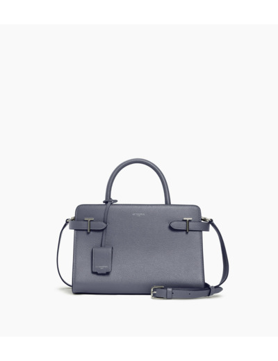 Sac à main moyen modèle Emilie en cuir grainé