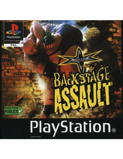 Jeu Ps1 Wcw Backstage Assault