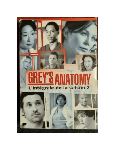 Dvd Grey's Anatomy : L'intégrale saison 2 - Coffret 8 DVD