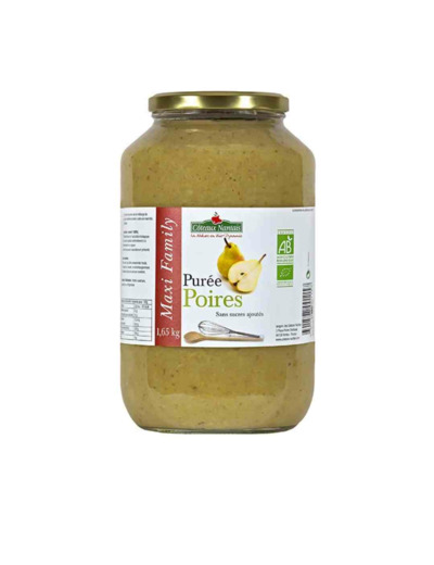 Purée pomme poire 630g