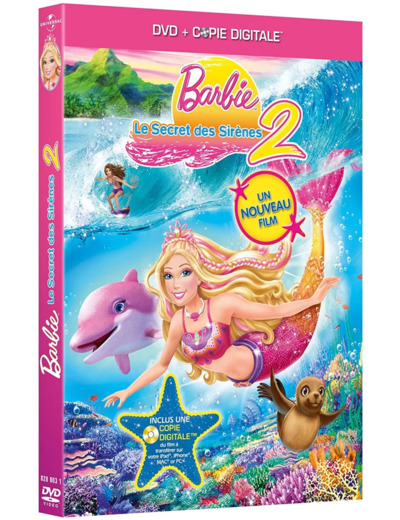 Dvd Barbie et le secret des sirènes 2