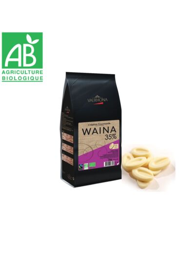 Valrhona Chocolat blanc Waina 35 % - 100g