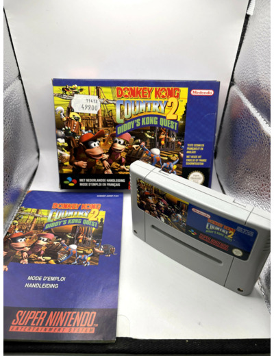 Console Nintendo Donkey Kong Country 2 (Diddy's Kong Quest) Super Nintendo