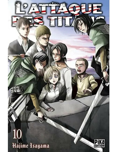 Livre L'attaque des Titans Tome 10
