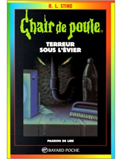 Livre TERREUR SOUS L'EVIER. 7ème édition