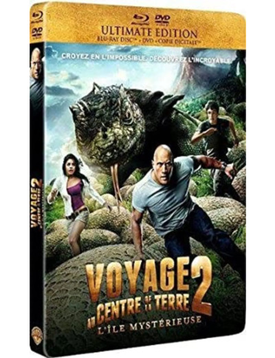 Blu-Ray Voyage au centre de la Terre 2 : l'île mystérieuse