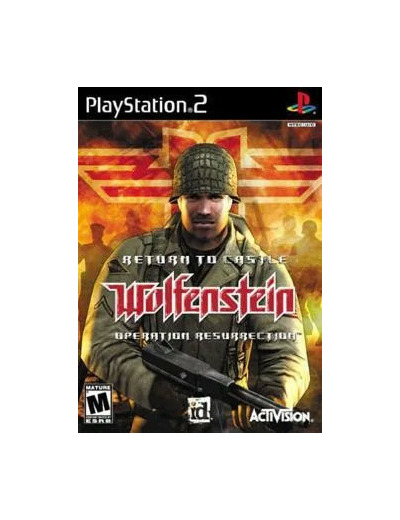 Jeu PS2 Return to Castle Wolfenstein : Operation Resurrection (Playstation 2)