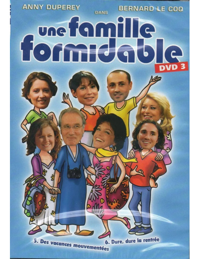 Dvd Une famille formidable dvd 3