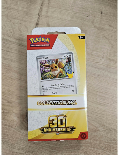 Collection K.O Pokémon 30eme anniversaire - 30 Ans