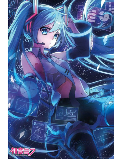 [POSTER ]HATSUNE MIKU Poster Ecran (91,5 x 61 cm)