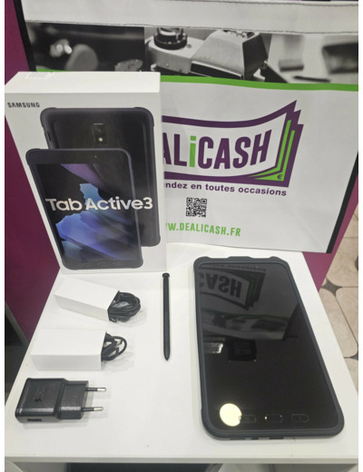 Tablette Samsung Galaxy Tab Active3 64 Go 8 pouces Noir