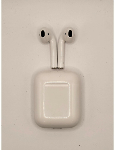Apple Ecouteurs Airpods 2 Avec Étui de Charge A2032 A2031 A1602