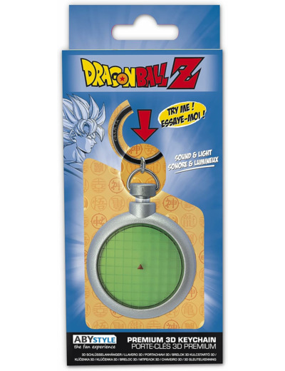 DRAGON BALL - Porte-clés 3D premium Radar