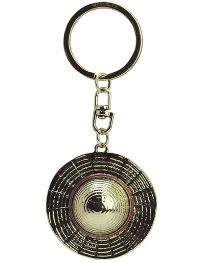 Porte clé Chaîne One piece H. 4,8 cm x L. 4,5 cm couleur Or