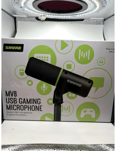 Micro Gaming Shure MV6 Microphones USB
