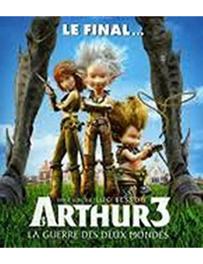 Blu-ray Dvd Arthur 3 la Guerre des Deux Mondes/blu Ray