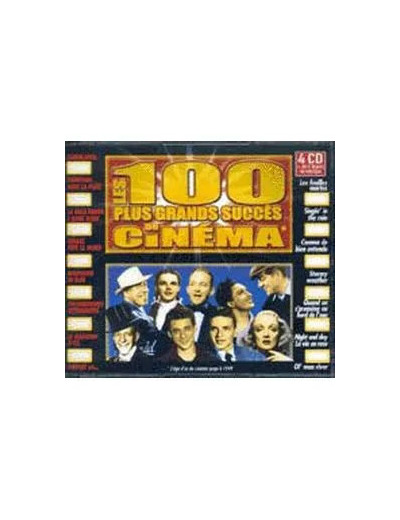 Cd 100 chansons de Cinema
