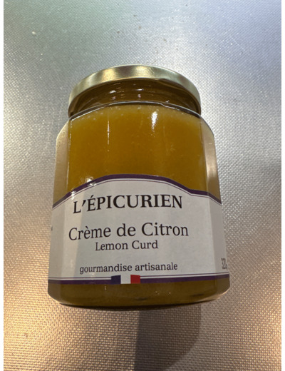 Lemon curd crème de citron