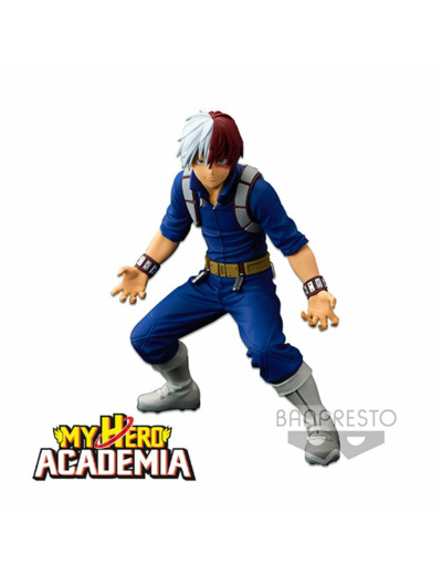 My Hero Academia - Figurine Todoroki Shoto World Figure Colosseum Modeling Academy SMSP The Anime 21cm