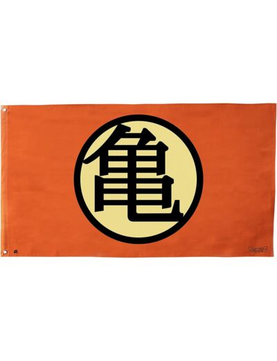 DRAGON BALL - Drapeau "Kame symbol", orange (70x120)