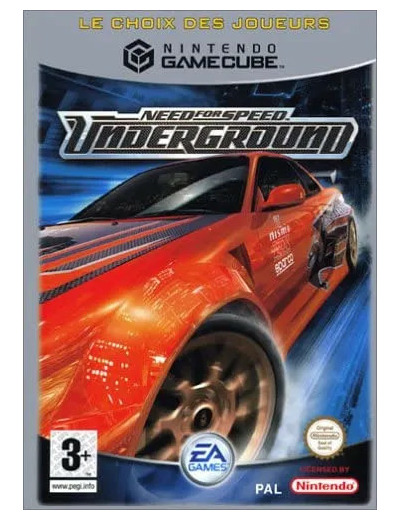 Jeu GC Need For Speed Underground - Player Choice