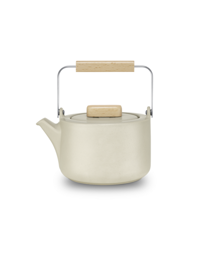 T.TOTEM Théière T.TOTEM 0,83L en céramique Beige mat