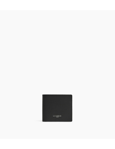 Porte cartes horizontal Lucien en cuir signature T