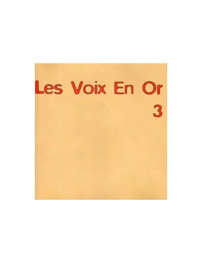 Cd Les Voix En Or Vol. 3