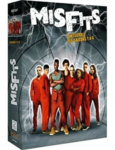 Dvd Misfits - L'intégrale des saisons 1 à 4