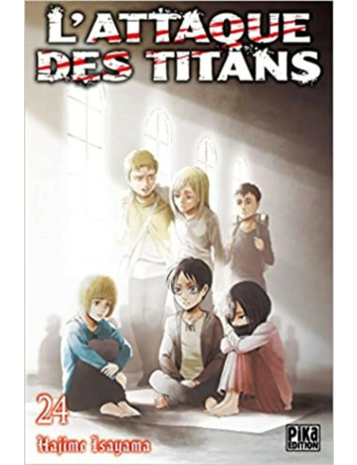 Livre L'Attaque des Titans T24