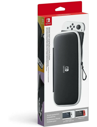 Console Nintendo NINTENDO FRANCE SARL Pochette de Transport/Protection d'Ecran Nintendo Switch (Modèle OLED)
