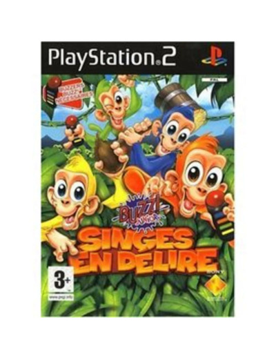 Jeu PS2 Buzz ! Junior : Singes En Delire