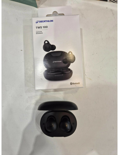 Ecouteurs de Running Decathlon TWS 100 - 100% sans fil noir