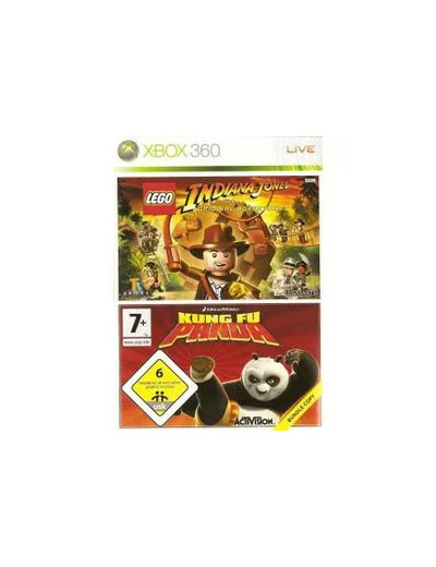 Jeu XBox 360 Indiana Jones The Original Adventures / Kung Fu Panda