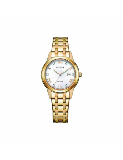 Montre Citizen Eco-Drive Elegant Crystal Day and Date FE1243-83A
