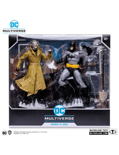DC Comics - Pack de 2 figurines Collector Multipack Batman vs. Hush 18 cm