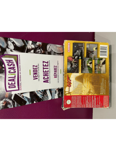 Jeu Nintendo N64 Goldeneye 007