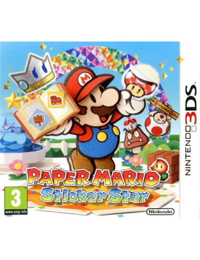 Jeu Nintendo Paper Mario Sticker Star Selects 3ds