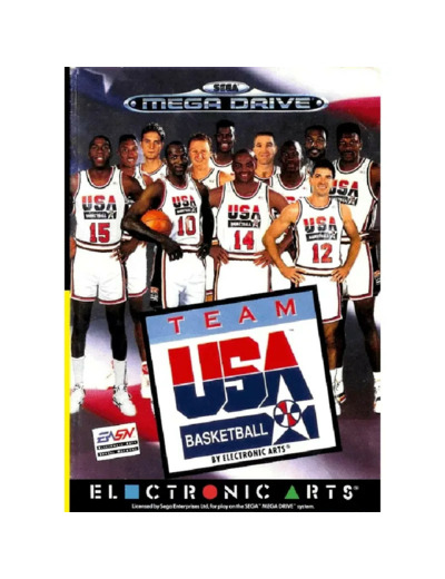 Jeu Sega Megadrive Team Usa Basketball