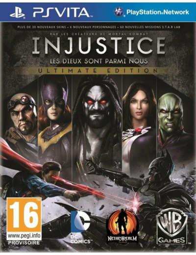 Jeu PSVita Injustice : les Dieux sont parmi nous – Ultimate Edition