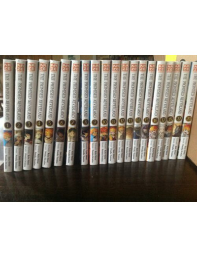 The Promised Neverland Manga t 1 à 20 complet ( occasion )