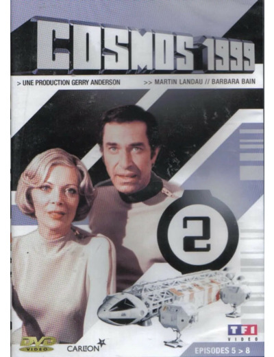 Dvd Cosmos 1999 volume 2 épisodes 5 à 8