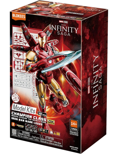 [FIGURINE] MARVEL HERO BLOKEES CHAMPION CLASS 01 IRON MAN MK85 EX