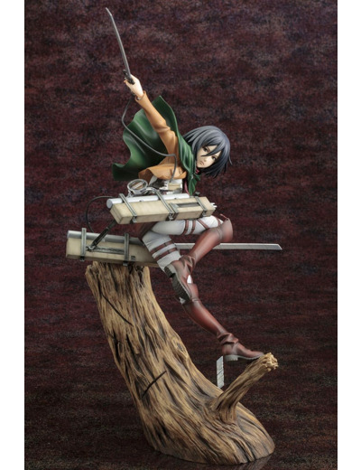 Attack on Titan statuette PVC ARTFXJ 1/8 Mikasa Ackerman Renewal Package Ver. 35 cm