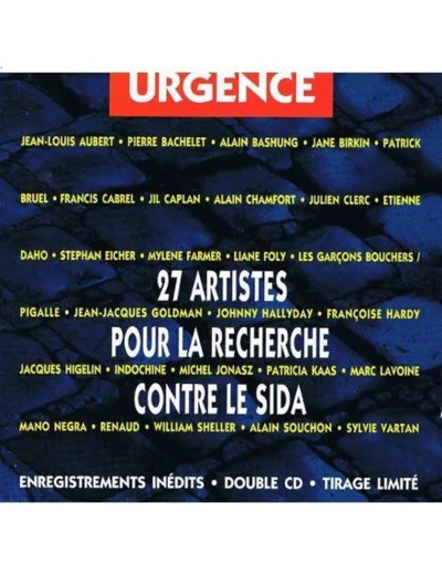 Livre Urgence 27 Artistes Contre le Sida