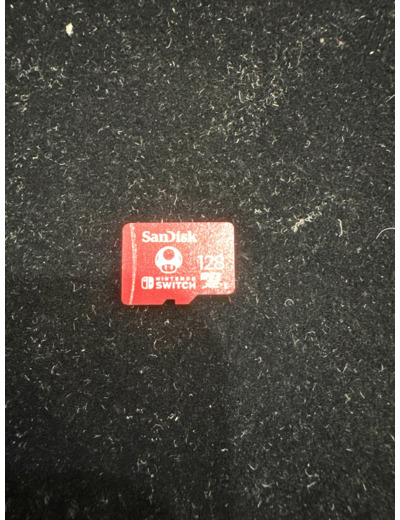 Carte Micro SD Sandisk Nintendo switch microSDXC 128GB