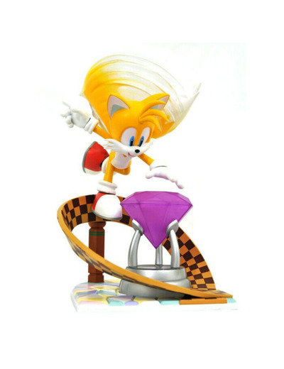 Sonic Gallery PVC Diorama Tails 23 cm