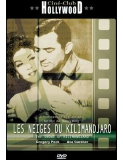 Dvd Les Neiges du Kilimandjaro